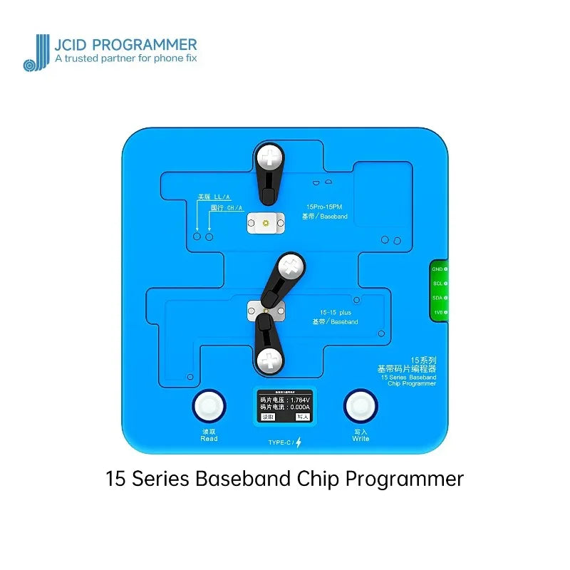 JCID Non-Removal Baseband & Logic EEPROM Chip Programmer for iPhone X-16 Pro Max
