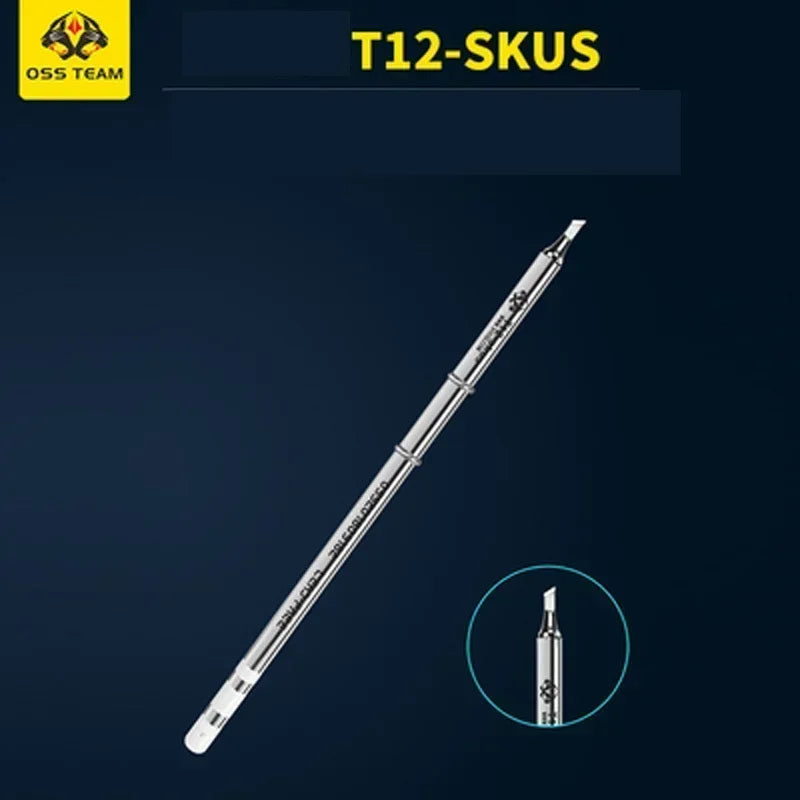 Punta de soldar OSS T12 T12-X Plus BLS/BJS/SKUS/KU/SUK/LS/ILS para estación de soldar serie T12, herramientas de puntas duras de alta calidad