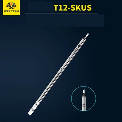 Punta de soldar OSS T12 T12-X Plus BLS/BJS/SKUS/KU/SUK/LS/ILS para estación de soldar serie T12, herramientas de puntas duras de alta calidad