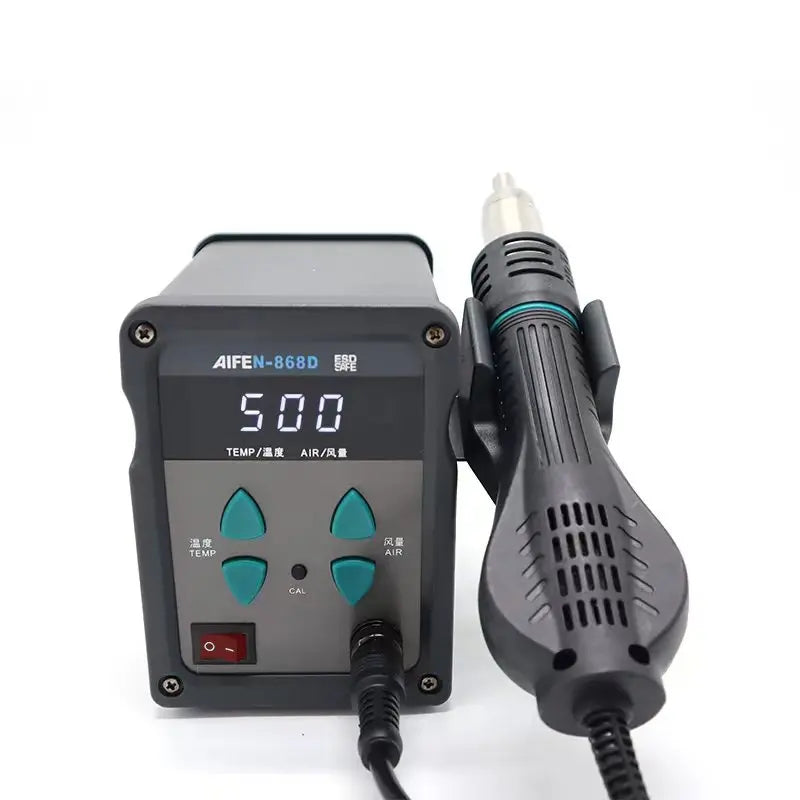 AIFEN-868D Stasiun Udara Panas 700W LED Digital Solder Besi Pematrian Ulang Stasiun Solder Pistol Panas Untuk Perbaikan Pengelas