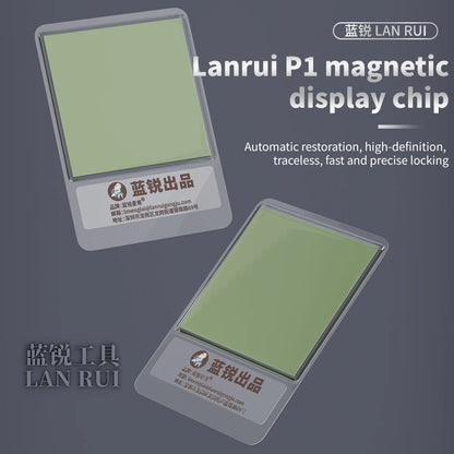 LANRUI P1 Wireless Charging Detection Sheet for Mobile Phone Repair Back Cover Wireless Charging Magnetic Ring Detection Tool