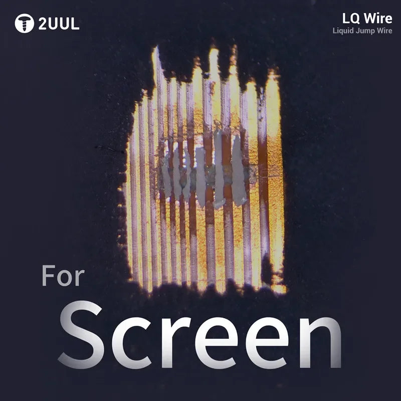 2UUL SC95 Conductive Silver Paste LQ Wire Conductive Silver Paste Flexible Screen Repair Circuit Silver Paste for Phone Repair