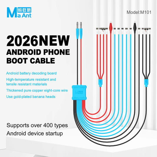 Cable de alimentación y arranque para teléfono Android MaAnt M101